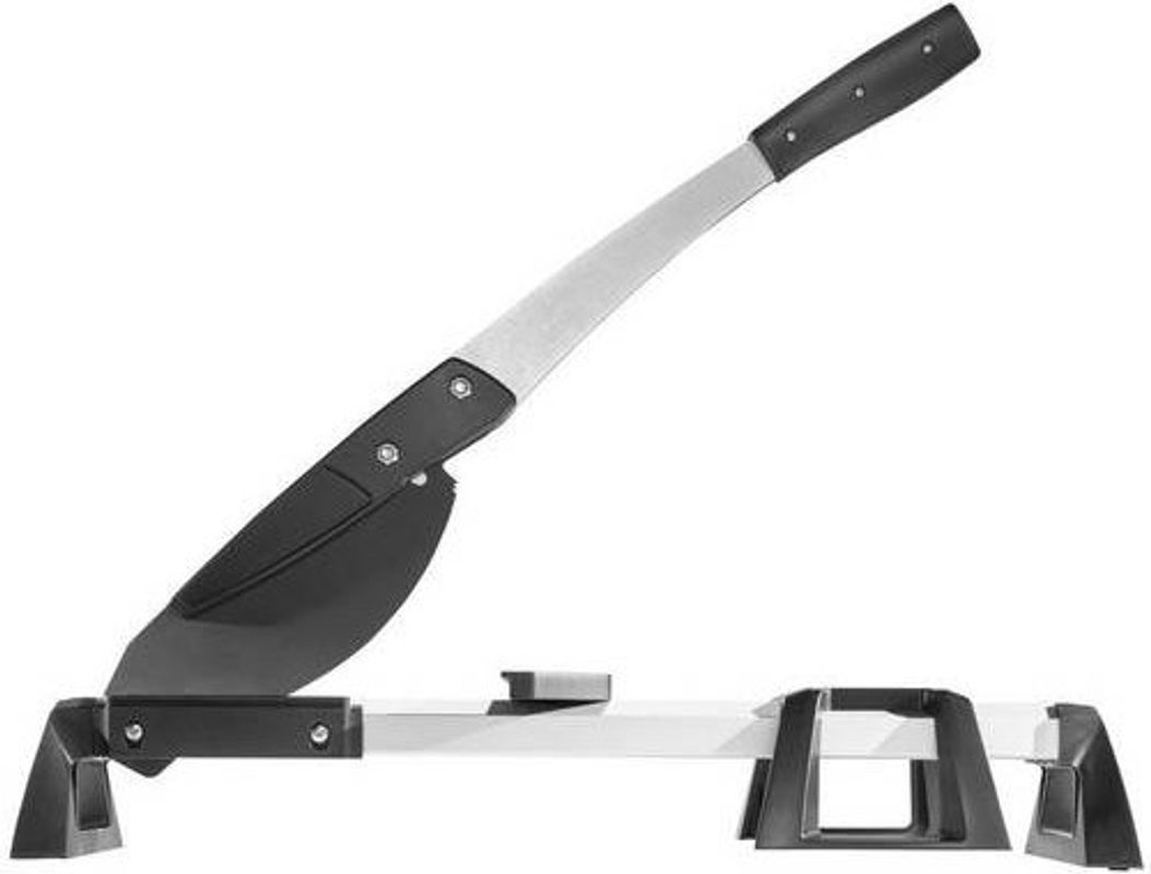Wolfcraft Vinyl- und Laminatschneider VLC 800 in Schwarz/Silber aus Aluminium und Kunststoff - Bild 4