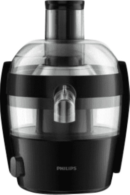 Philips Viva Collection Zentrifugalsaftentsafter HR1832/00, 500W, Schwarz - Bild 4