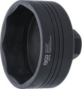 BGS Achsmuttern-Schlüssel 6978, 8-kant, für BPW 12 t Achsen, SW 109 mm, schwarz - Bild 1