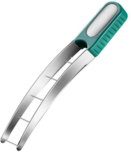 Yuyongzhi Wassermelonenschneider aus Edelstahl in Silber für rechteckige Melonen - Bild 1