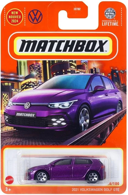 Mattel Matchbox Volkswagen Golf GTE, Druckguss Fahrzeug Modell, ab 3 Jahre - Bild 1