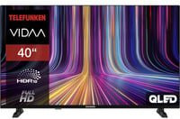 Telefunken QF40VP750S QLED-Fernseher Full HD in Schwarz - Bild 1