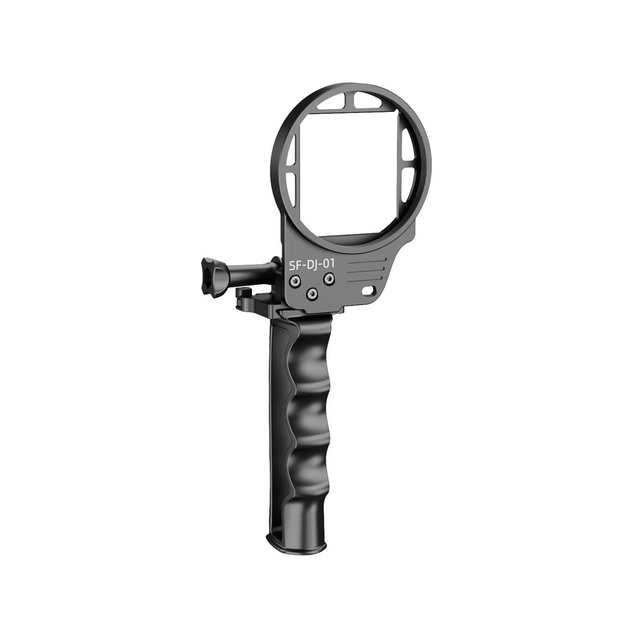 Seafrogs SF15004 Aluminium Wasserdichtes Gehäuse für DJI Osmo Action 3, 4 und 5 in Schwarz mit Filterrahmen und Griff - Bild 2