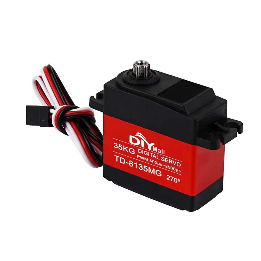wishiot TD-8135MG Digitaler Servo, 35KG Hochdrehmoment, Bürstenloser Motor - Bild 2