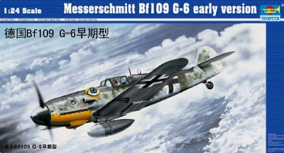 Trumpeter Messerschmitt Bf 109 G-6 frühe Version, Modell, 1:24 - Bild 1