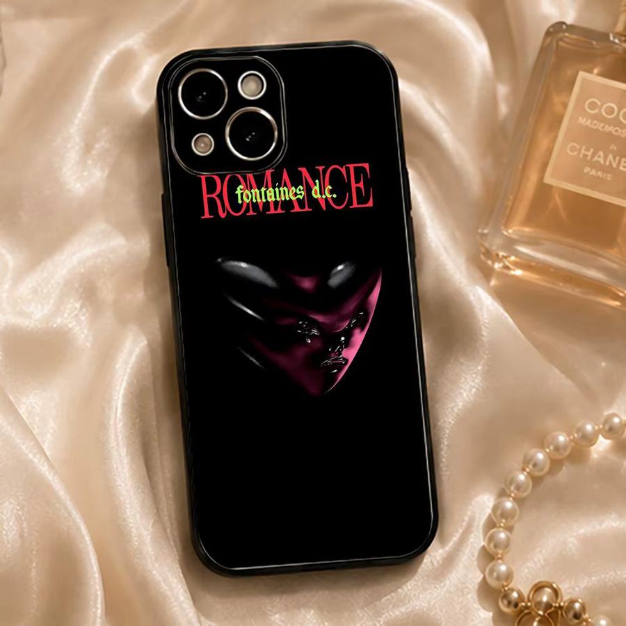 Music F-Fontaines DC Handyhülle Schwarz Matte TPU Schutzhülle für iPhone 13/14/15/16/17 Pro Max - Bild 2