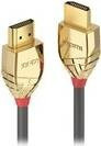 Lindy Gold HDMI mit Ethernetkabel in Grau mit 4K Unterstützung, Länge: 3,0 m - Bild 1