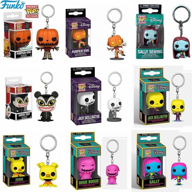Funko Disney The Nightmare Before Christmas Jack Oogie Boogie Schlüsselanhänger, Vinylfigur, ab 3 Jahren - Bild 1