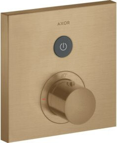 Hansgrohe Fertigmontageset ShowerSelect UP-THM Duschthermostat mit Safety Stop, eckig, Brushed Bronze - Bild 1