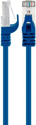 Schwaiger CAT8 Netzwerkkabel S/FTP Ethernet LAN in Blau, 5 m - Bild 1