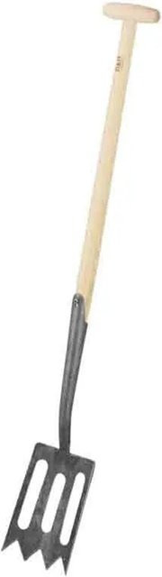 Galaflor Gärtnerspaten mit Borstahl und T-Griff aus Esche und Holz, Höhe: 75,0 cm - Bild 1