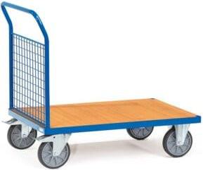 Fetra Stirnwandwagen 1511 in Blau mit TPE-Reifen und 600 kg Tragkraft - Bild 1