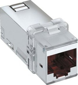 OBO Bettermann Anschlussmodul CAT 6A ASM-C6A G Ethernet LAN grau - Bild 1