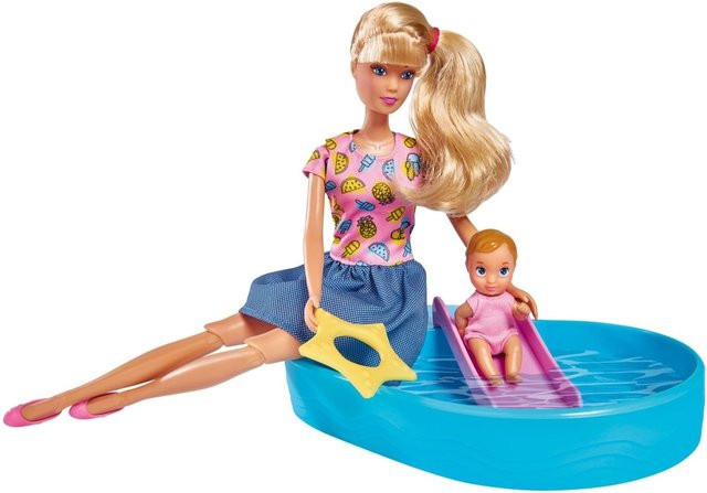 Simba Steffi Love Pool Fun, Zubehör, Meerestiere, Kunststoff, Bunt / Mehrfarbig - Bild 1