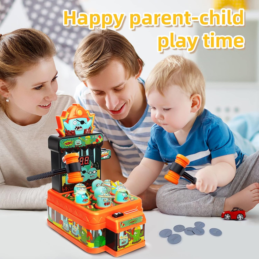 Fashnics Whack Game Mole Mini Elektronisches Zombie Spielzeug 0-3 Jahre - Bild 3