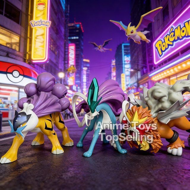 Bandai Pokemon Anime Figur aus PVC als Sammlungsmodell für dich, Höhe: 9,5 cm - Bild 1