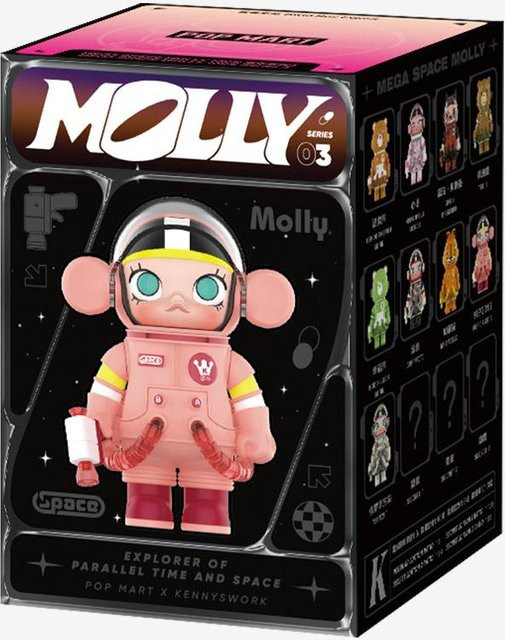 POP MART MEGA SPACE MOLLY 100% Serie 3 Blind Box, 9-teiliges Set - Bild 1