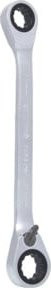 KS Tools GEARplus Doppel-Ratschenringschlüssel umschaltbar aus Chrom-Vanadium in Silber, 8x10mm - Bild 1