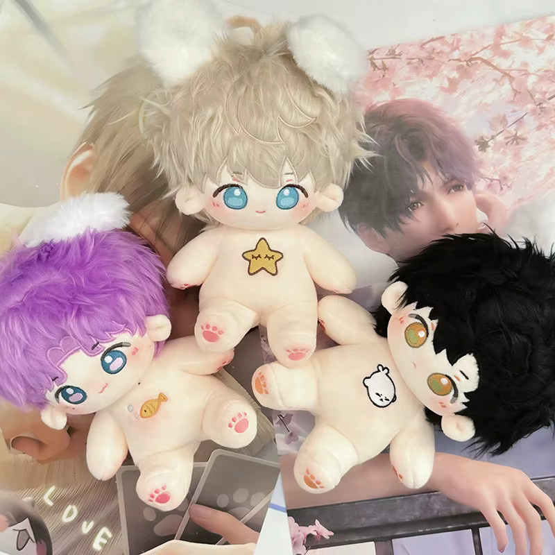 LineOlly Anime Gaming Kawaii Puppe, Plüsch / Textil, Lila, Bunt / Mehrfarbig - Bild 3