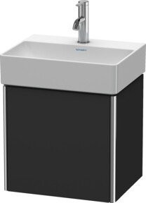 Duravit Waschtischunterschrank XSquare in Graphit Matt, Wandmontage, B/T/H: 43,4 x 34,0 x 39,7 cm - Bild 1