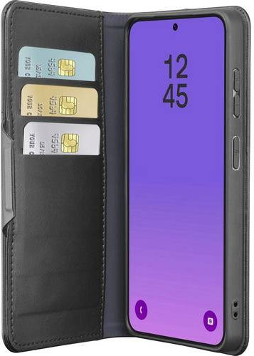 Cellularline Book Agenda 2 Case Handyhülle für Samsung Galaxy A57 5G Schwarz mit Standfunktion - Bild 1
