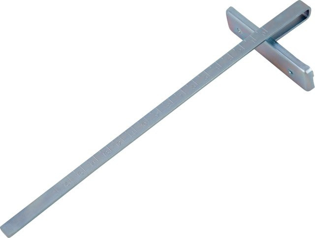 LUX-TOOLS Ersatz-Parallelanschlag für Stichsäge STS-550/65 aus Stahl in Silber - Bild 1