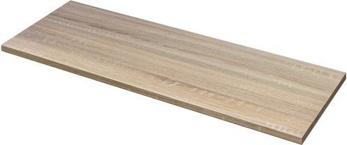 Flex-Well Arbeitsplatte SAMOA in Eiche Sonoma, braun, B/T/H: 220 x 60 x 2,8 cm - Bild 1