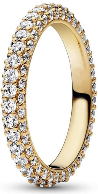 Ring 925 Sterling Silber, Pave, Damen - Bild 1