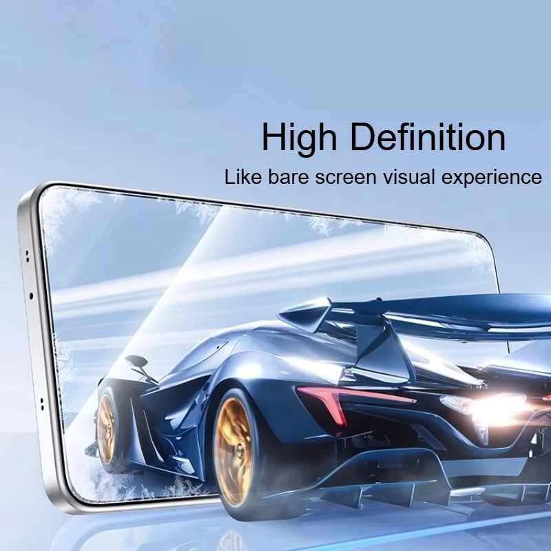 2 Stück Displayschutzfolie aus gehärtetem Glas für Nothing Phone 3a Pro und Nothing Phone 2, transparent, Vollkleber - Bild 2
