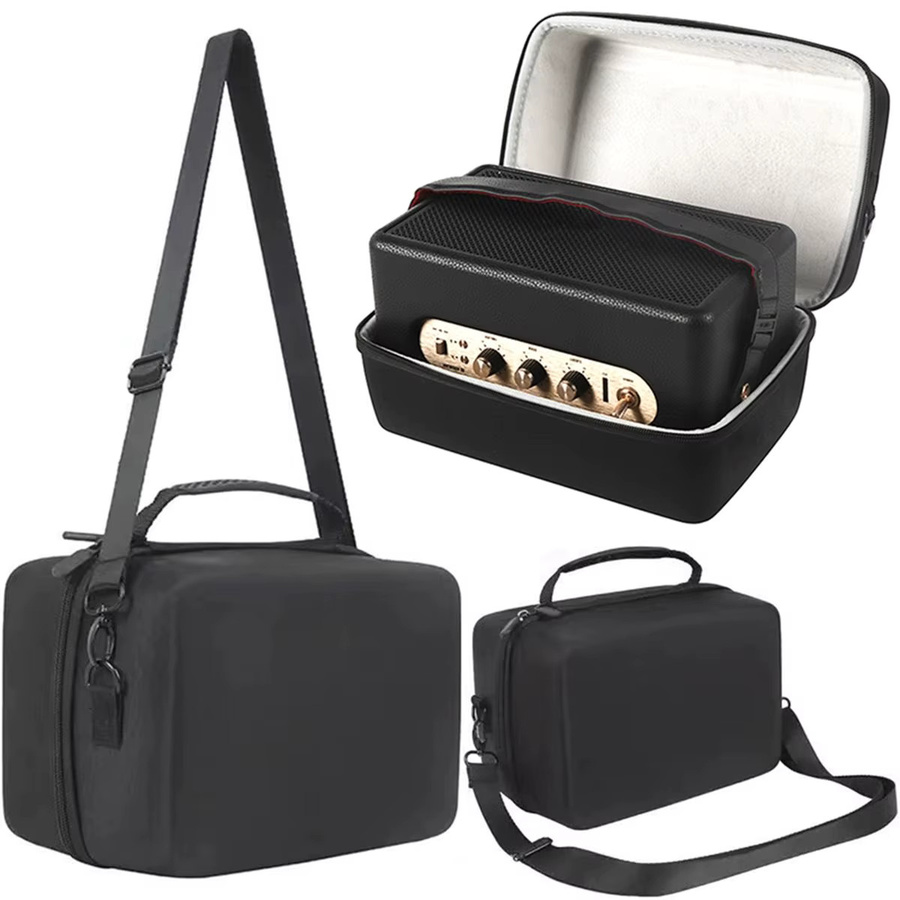 Marshall Kilburn III Tragbare EVA Reisetasche mit Schultergurt, Schwarz - Bild 2
