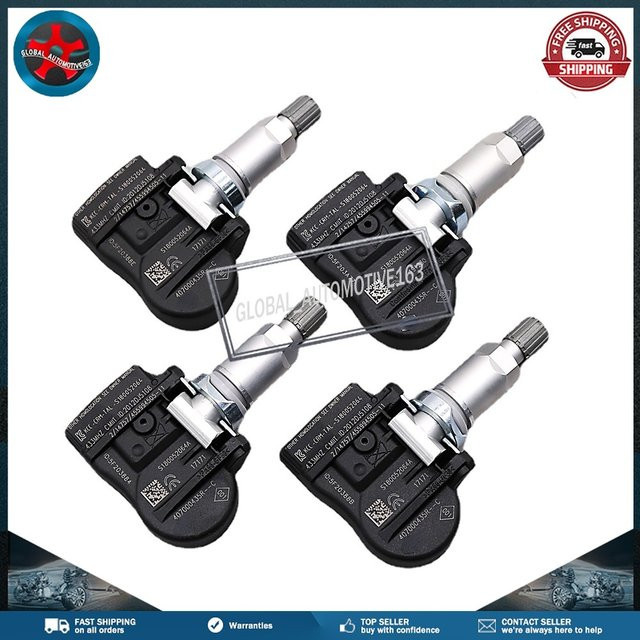 Reifendrucksensor TPMS 433MHz für Renault Fluence, Laguna, Megane, Scenic und Zoe, Teilenummer 407000435R - Bild 1