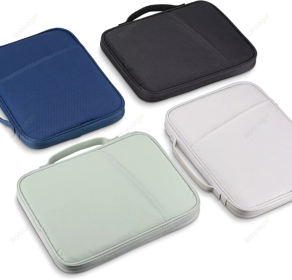 Xiaomi Tablet Sleeve Handtasche für Mi Pad 6 7S Pro und Redmi Pad SE in Pink und Grün - Bild 4