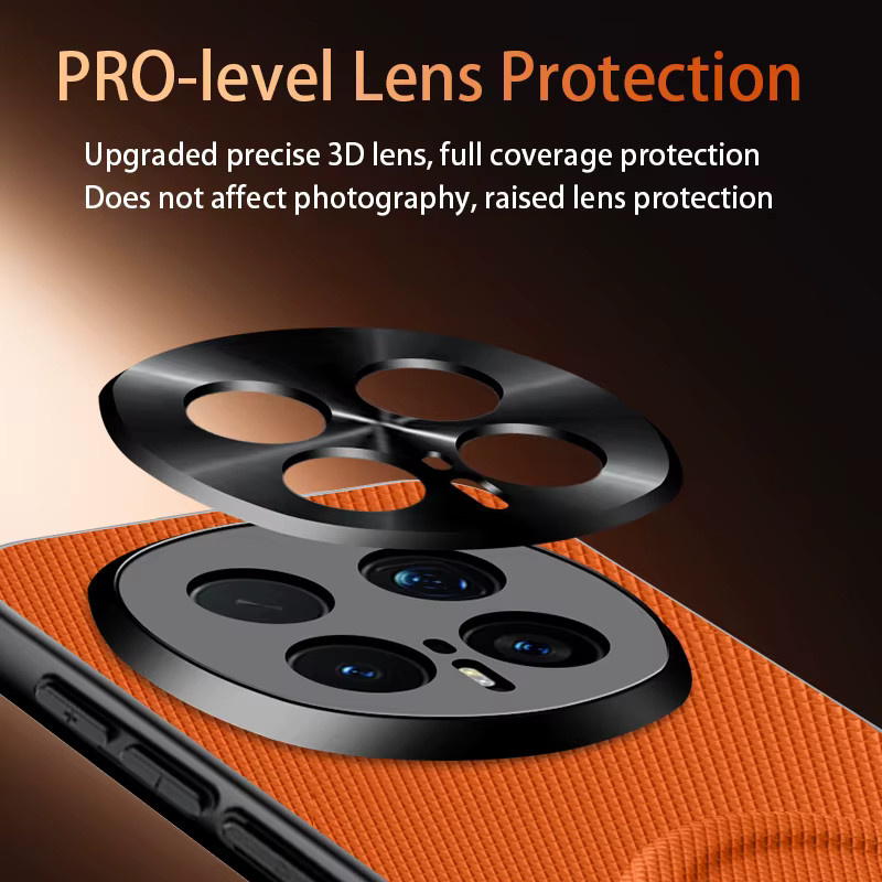 Luxuriöse Business-Schutzhülle mit gewebter Textur und Magnetverschluss für Honor Magic 8 Pro 7 Lite 6 Pro X9D X9C X8C X7D/C 600 Pro 400 Lite in Grau - Bild 3