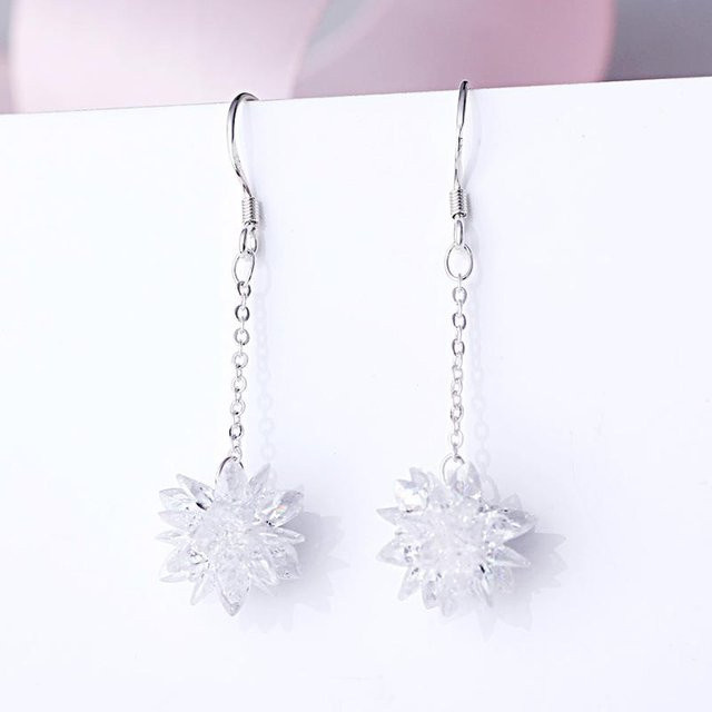Lucky Star Jewelry Ohrringe, Silber, Zirkonia, Kristall, Damen - Bild 1