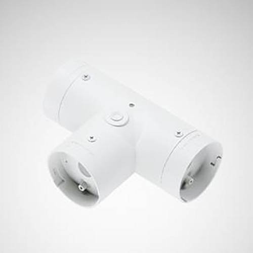 Trilux Tugra T-Conn Aluminium T-Verbinder in Weiß mit IP66 Schutzart - Bild 1