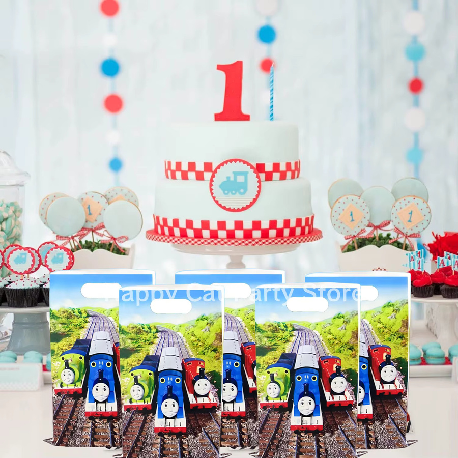 Thomas The Train Geschenktüten aus Papier für Kindergeburtstage, Mehrfarbig - Bild 2