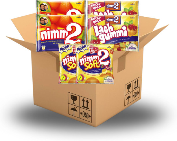 nimm2 Frucht Bonbons 6 x 283,33 g - Bild 1