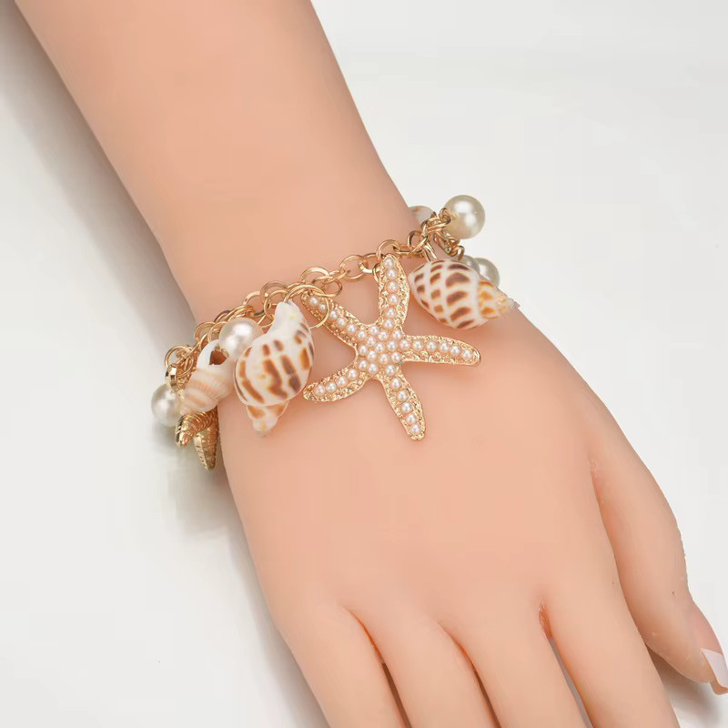 BELLA-Bee Armband, Perle, Gold, Messing, Damen - Bild 3
