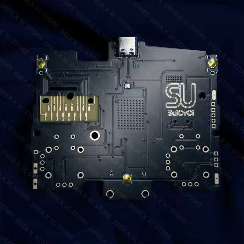 Suyue Suiovoi 8k Ds5-Motherboard in Schwarz mit 128 kHz Abtastrate, Bézier-Kurven und Tastatur-Mapping für Gehäuse der Serie 030-050 - Bild 2