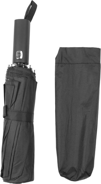 Automatischer Sonnenschirm von OutsideWorld mit 24 Rippen und UV-Schutz in Grau/Schwarz - Bild 1