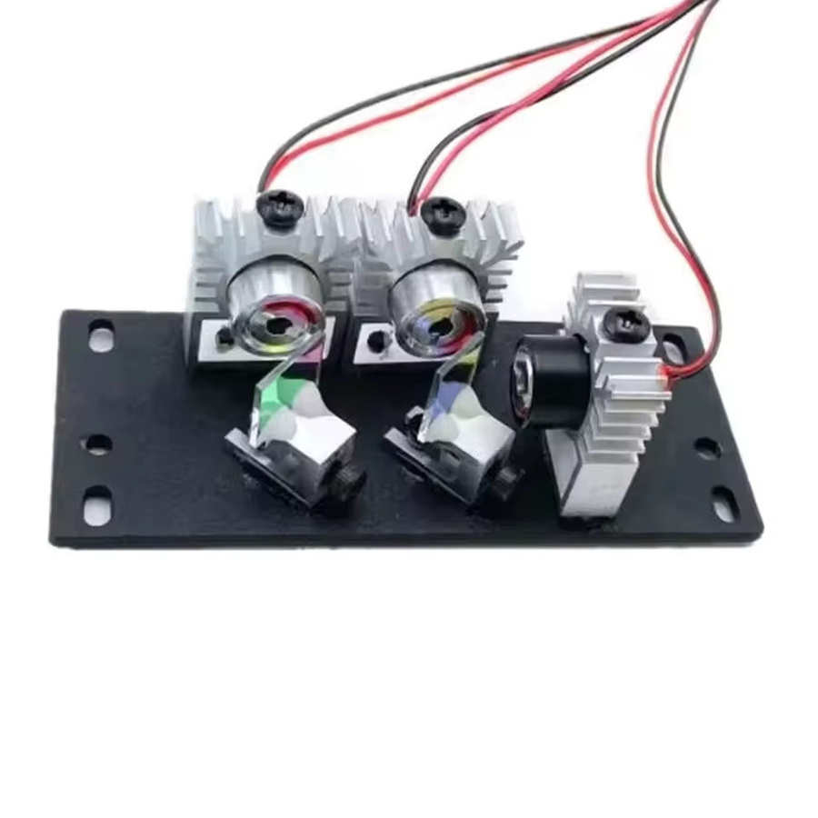 Kedomai RGB-Lasermodul mit weißer Beleuchtung, rote grüne und blaue Dioden, 200 mW und 12-V-Treiber TTL - Bild 3