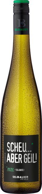 Bauer Scheu aber Geil Weißwein Scheurebe 2024, Pfalz, trocken, 0,75 l - Bild 1
