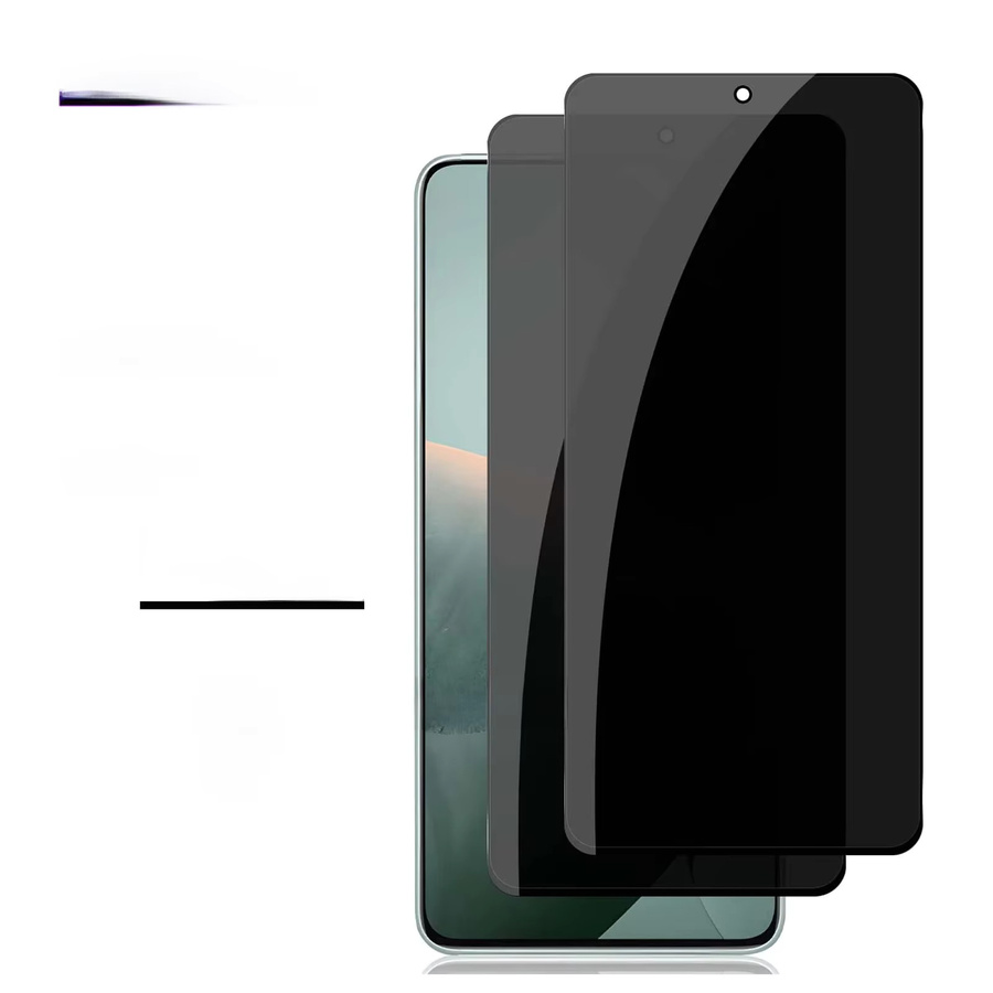 Xiaomi Anti-Spionage Displayschutz aus gehärtetem Glas für Redmi Note 13 Pro 4G und 5G, transparent, 9H Kratzfestigkeit - Bild 6