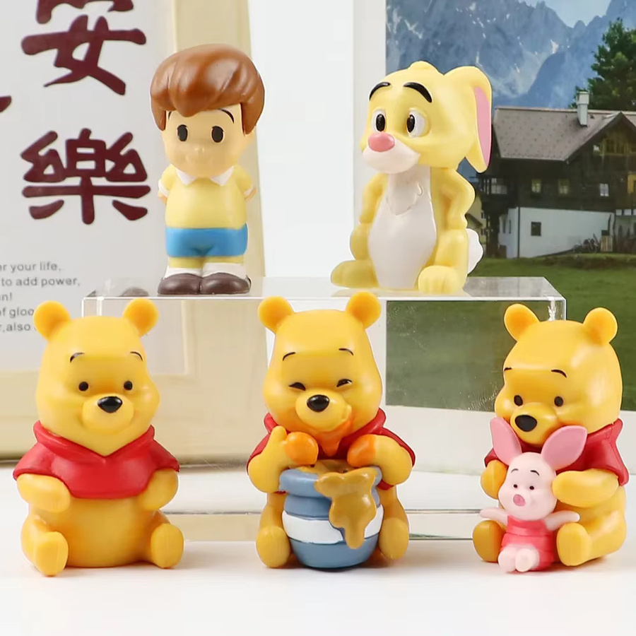 Potdemiel Winnie The Pooh Actionfigur, 10-teiliges Set, Disney - Bild 2