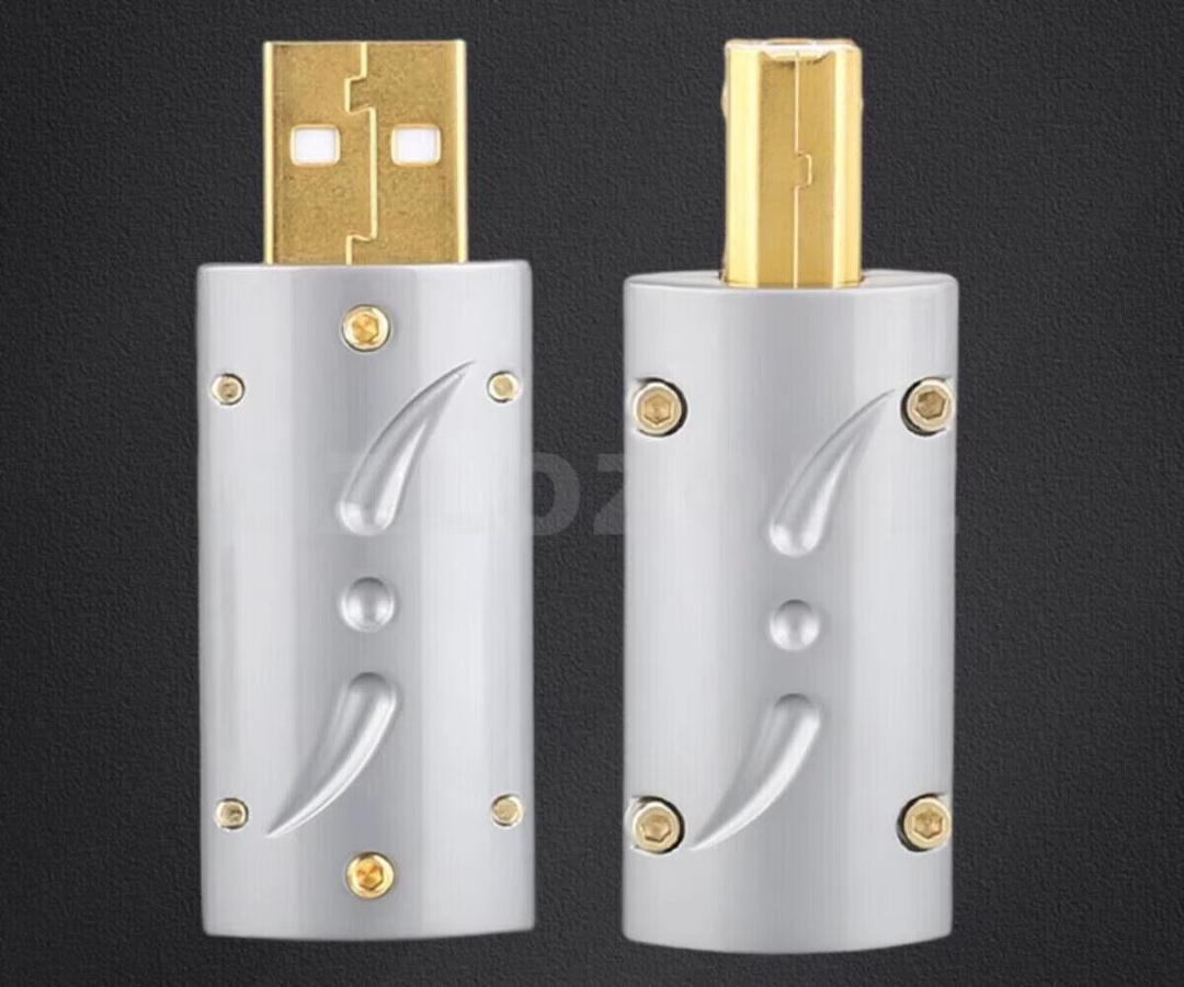 GZLOZONE Viborg Hiend USB-Stecker mit Phosphorbronze-Vergoldung B6-97 - Bild 3