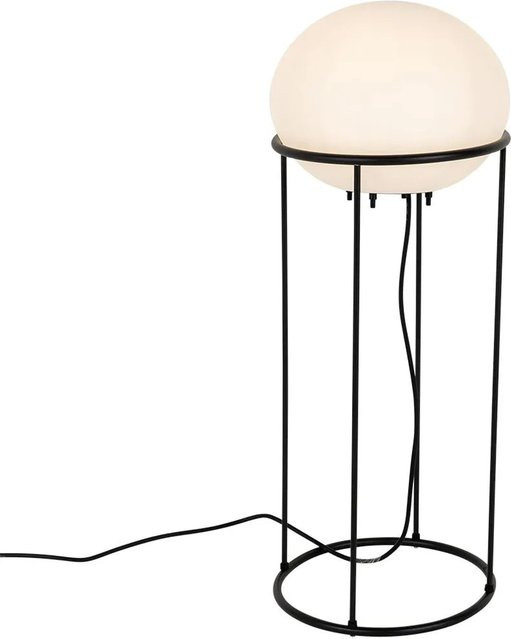 QAZQA Jannie Design Stehleuchte für den Außenbereich und Garten in Schwarz, dimmbar, IP65, E27 - Bild 1