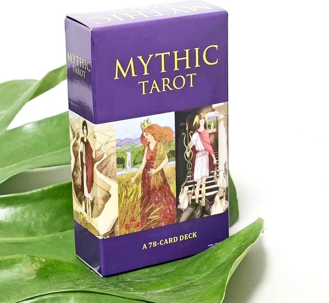 TaroMagiC Mythic Tarot Deck, Tarotkarten, 78 Stück, Lila - Bild 1