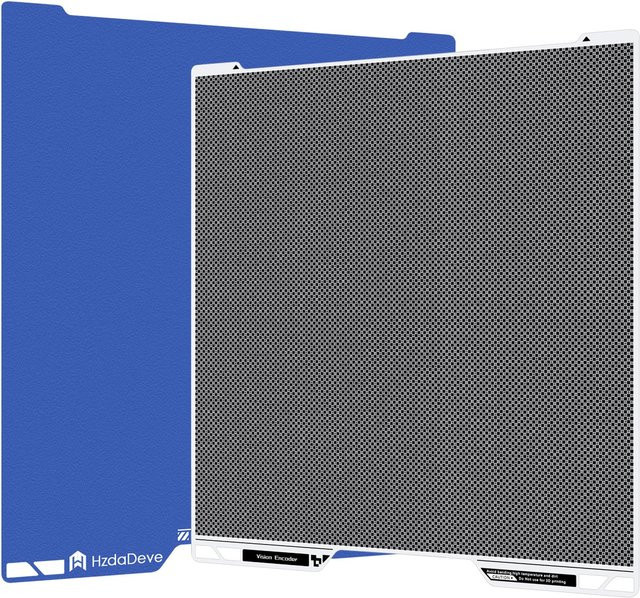 HzdaDeve H2C Vision Encoder und H2C Cool Plate Doppelseitige Glatte Kaltbauplatte mit PEI-Folie, B: 33,5 cm, T: 34,65 cm - Bild 1