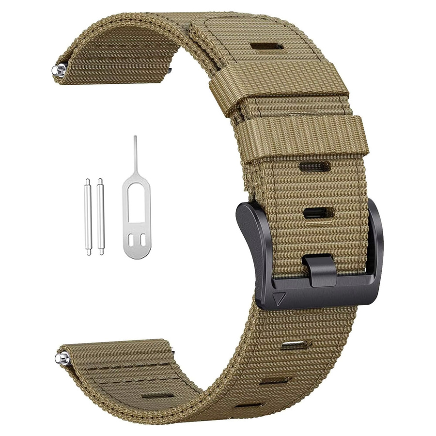 ANBEST Uhrenarmband Nylon, 22 mm, 26 mm, Garmin Instinct 2/2X/3/E - Bild 1