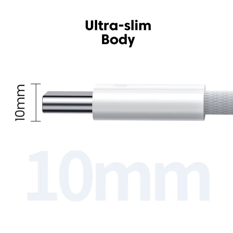 Toocki 5er Set USB-C auf USB-C Kabel mit 60 W Power Delivery für iPhone 15, Samsung, Xiaomi, Huawei und MacBook in Schwarz und Weiß - Bild 5